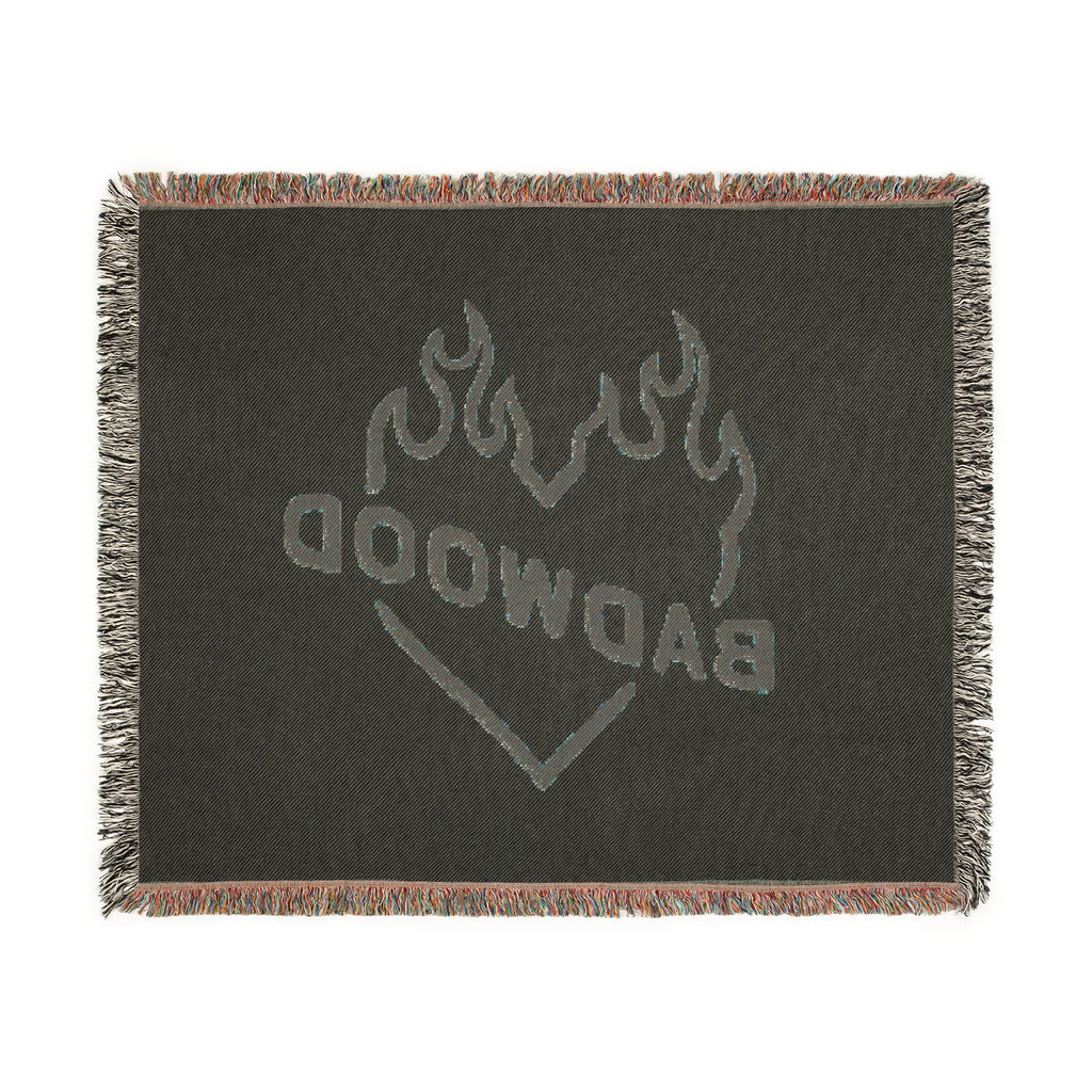 "FLAMES" Woven Blanket