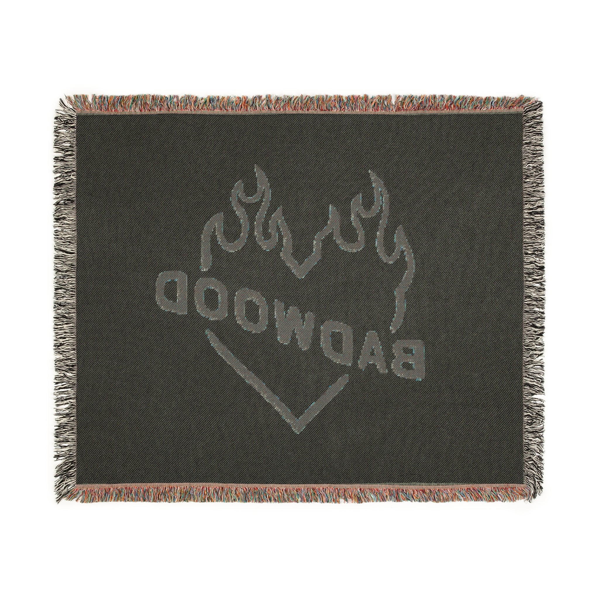 "FLAMES" Woven Blanket