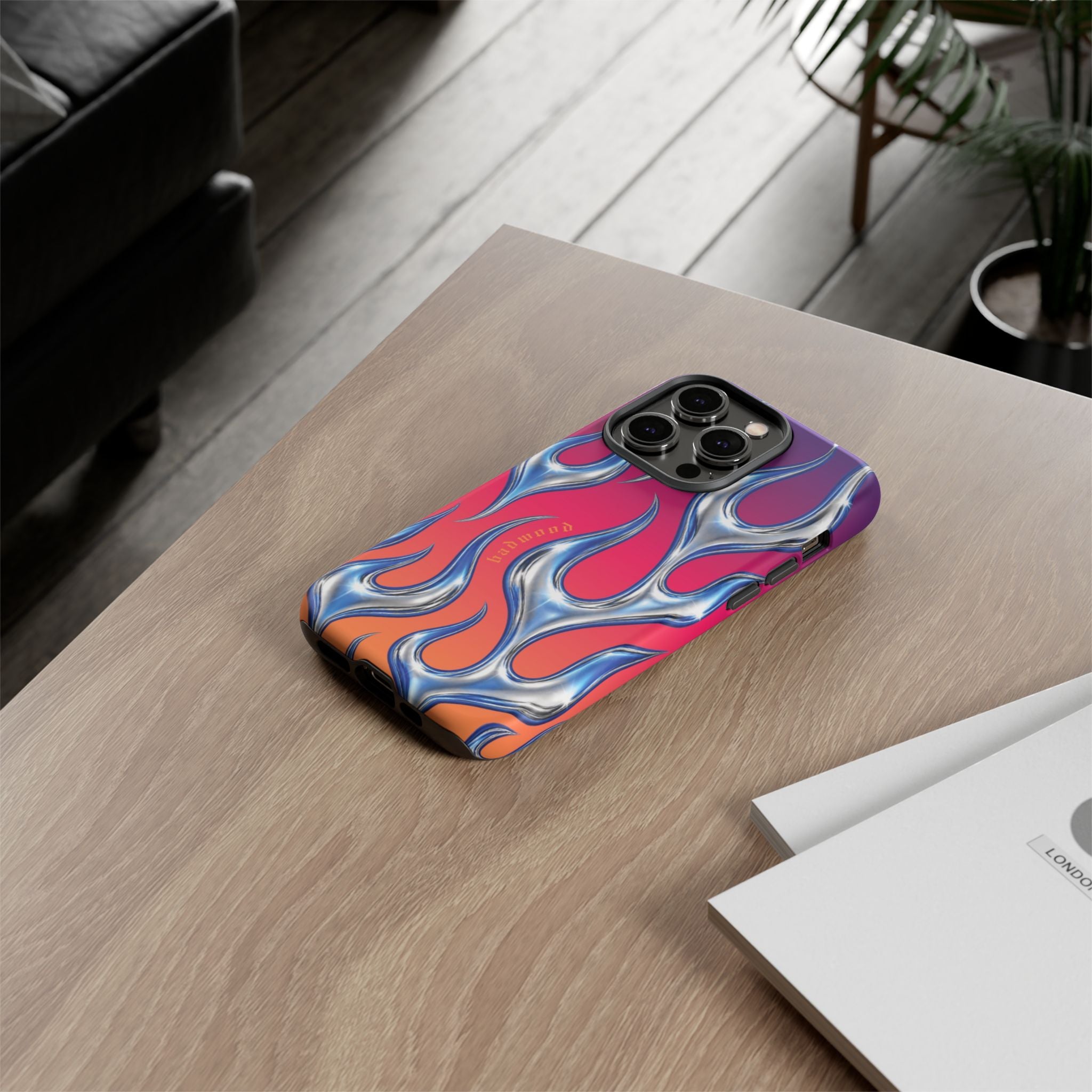 "CHROME FLAME" - Tough Case