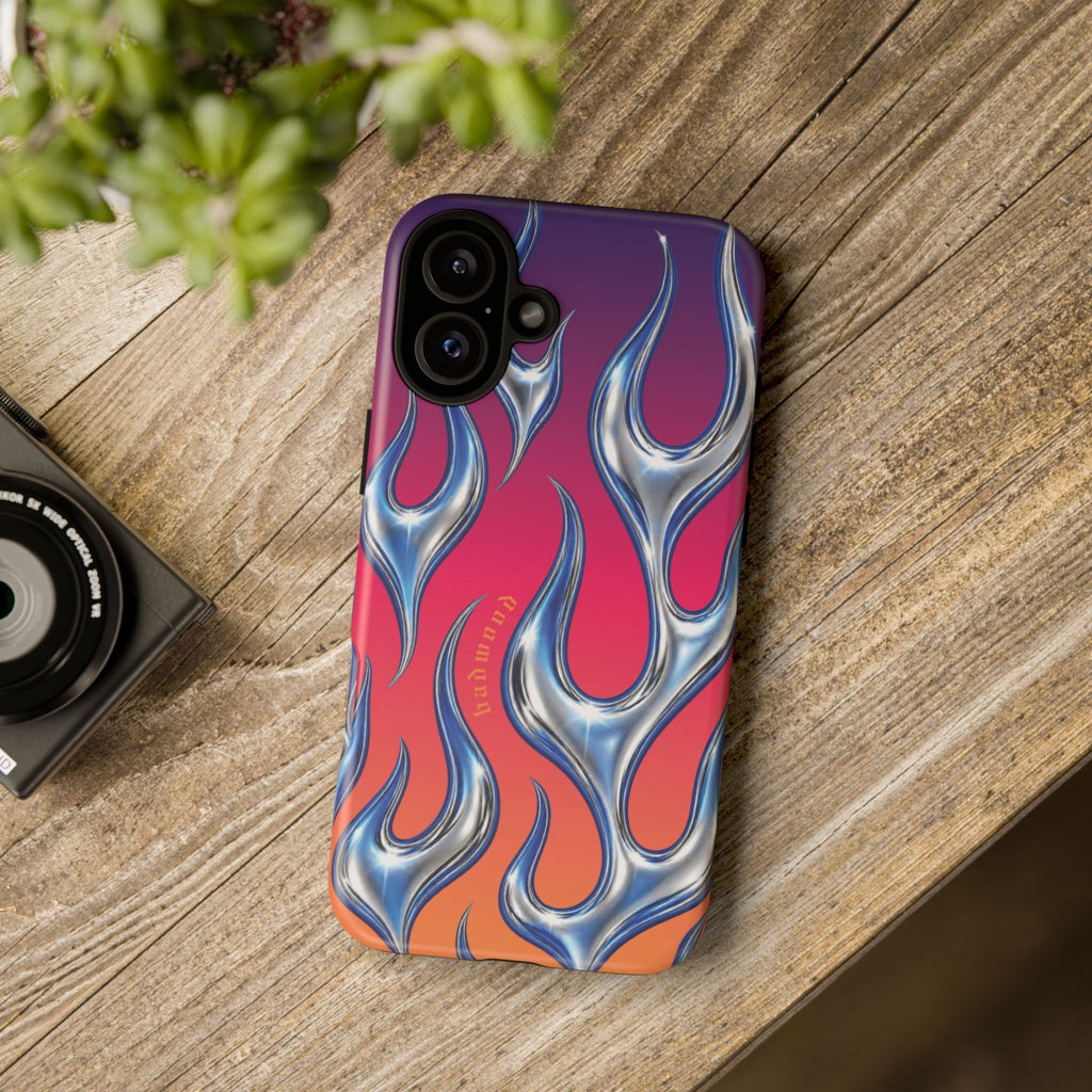"CHROME FLAME" - Tough Case