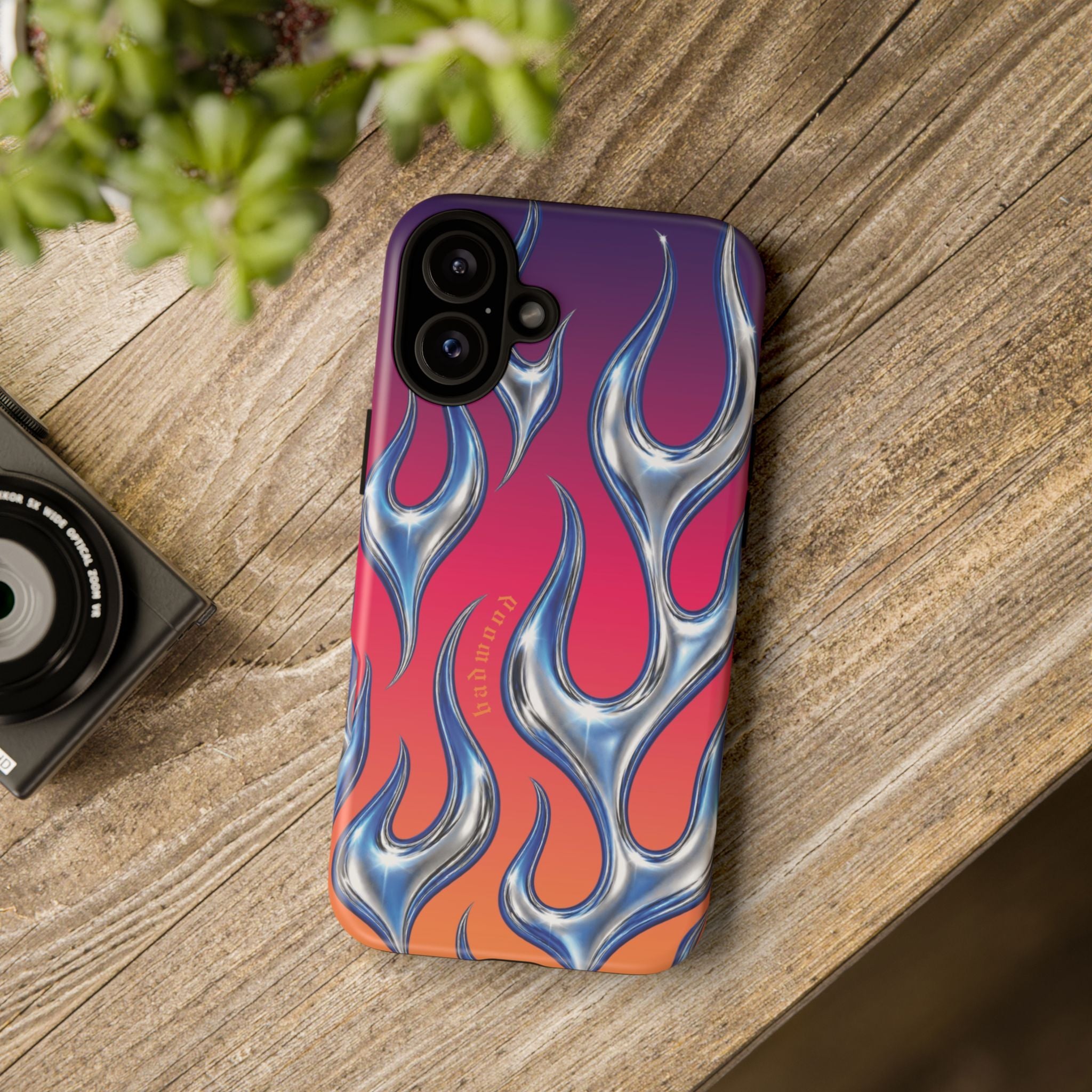 "CHROME FLAME" - Tough Case