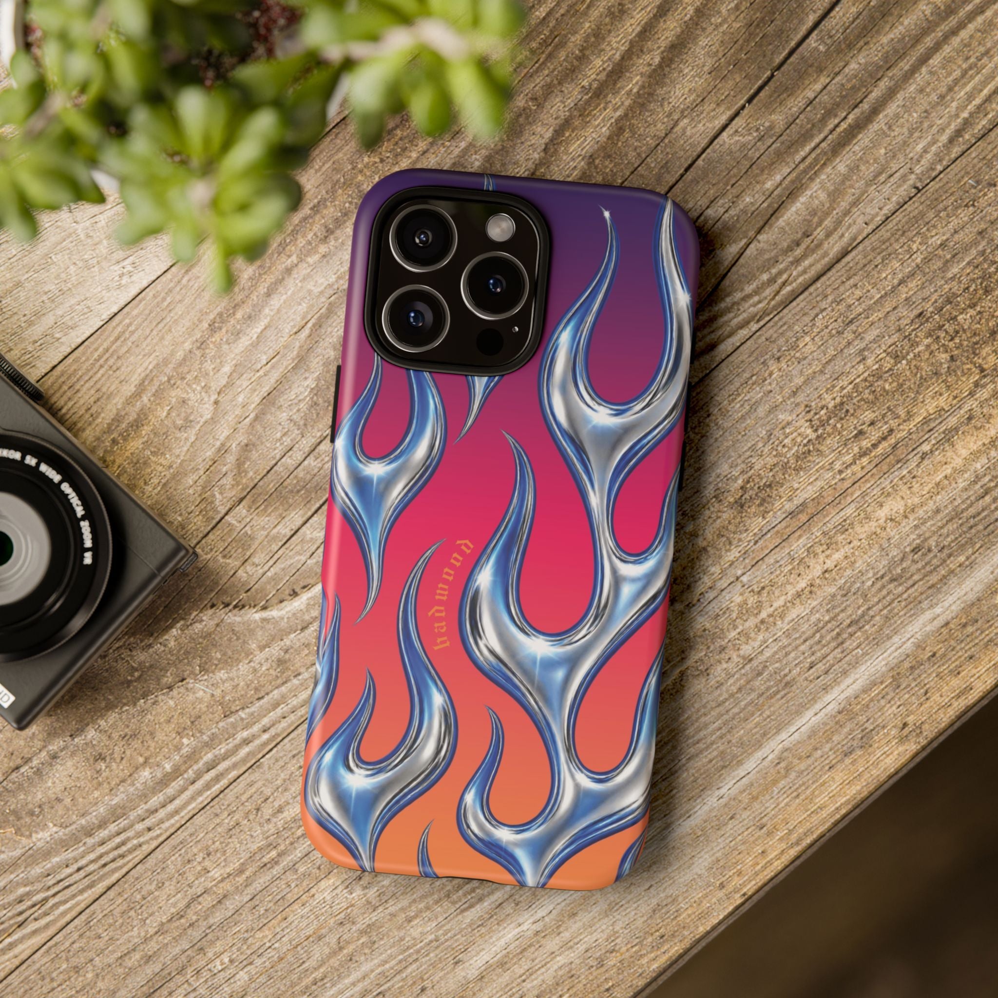"CHROME FLAME" - Tough Case
