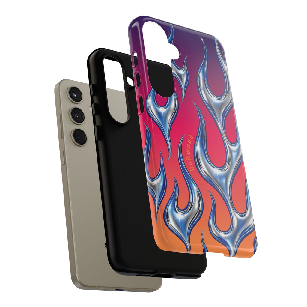 "CHROME FLAME" - Tough Case