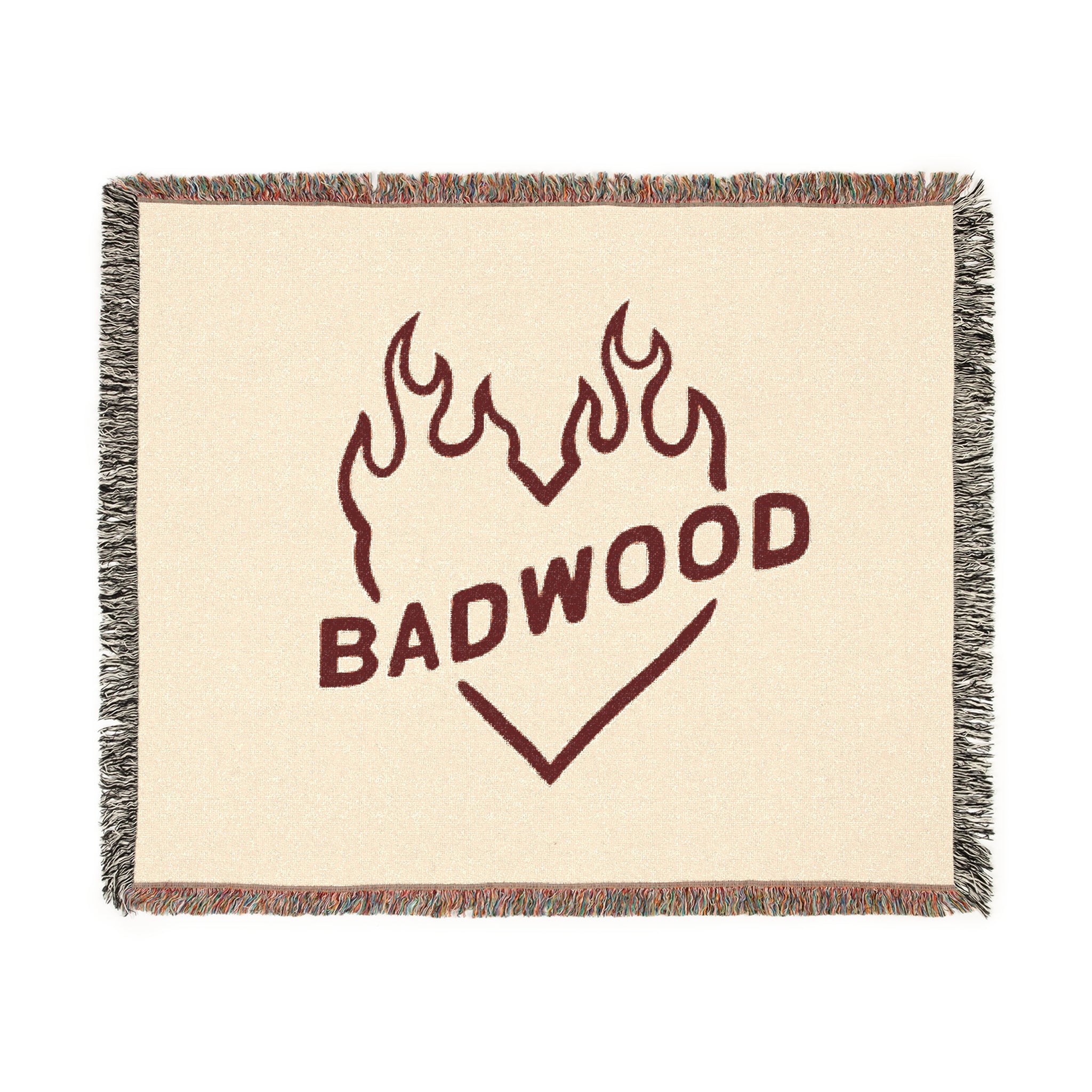 "FLAMES" Woven Blanket