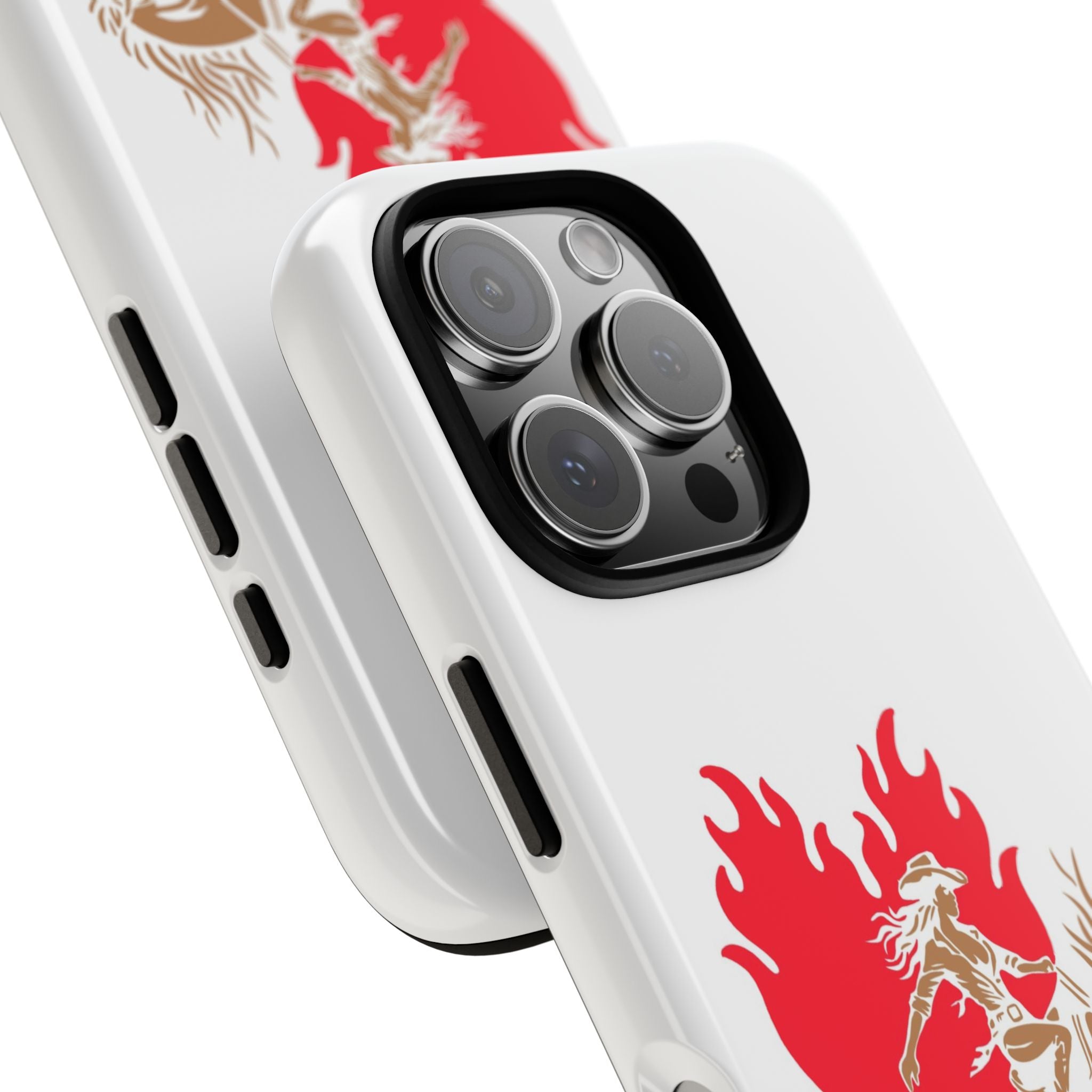 "HARD TO BREAK" Tough Case in WHITE