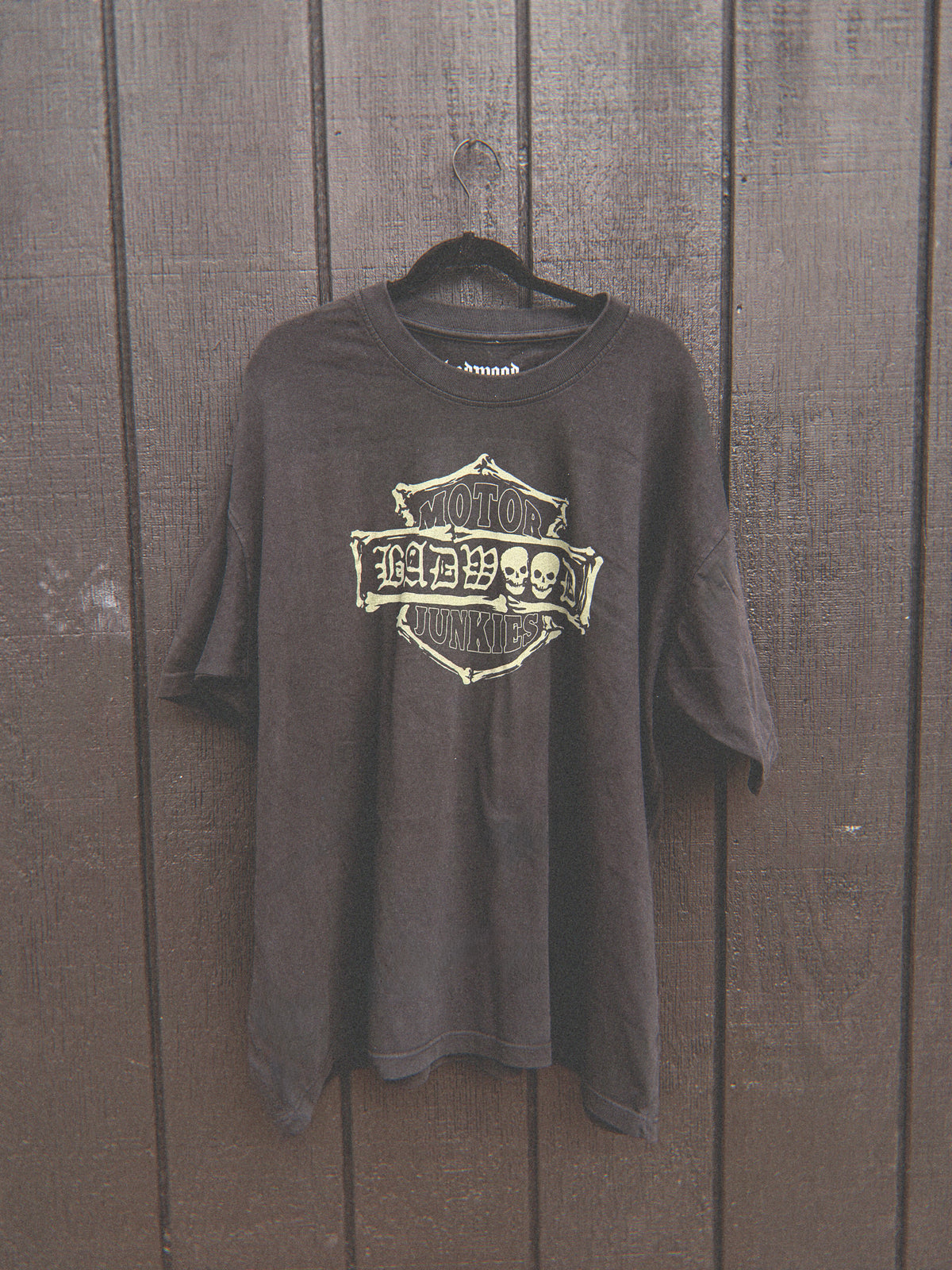 "MOTOR JUNKIES" Heavyweight Tee