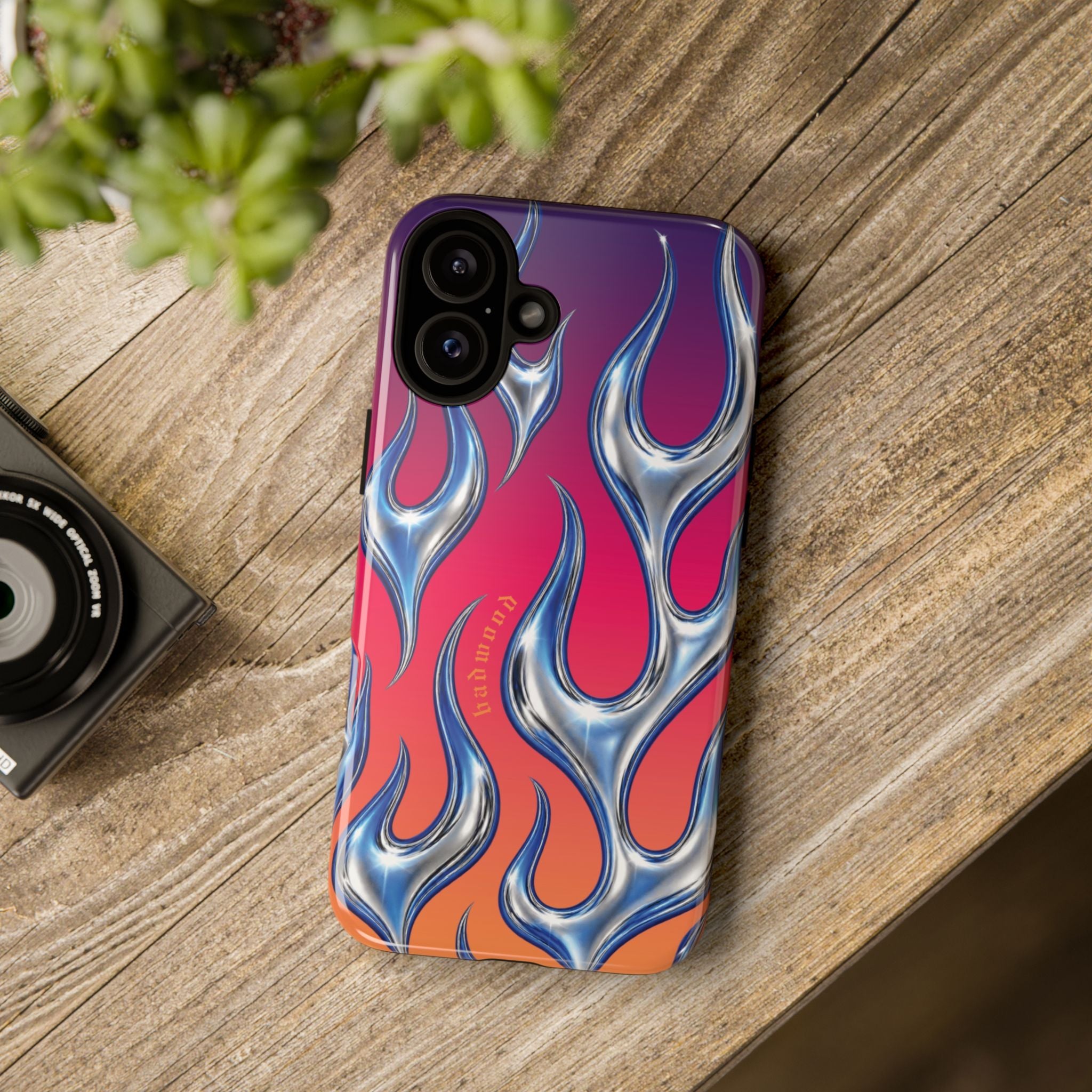 "CHROME FLAME" - Tough Case