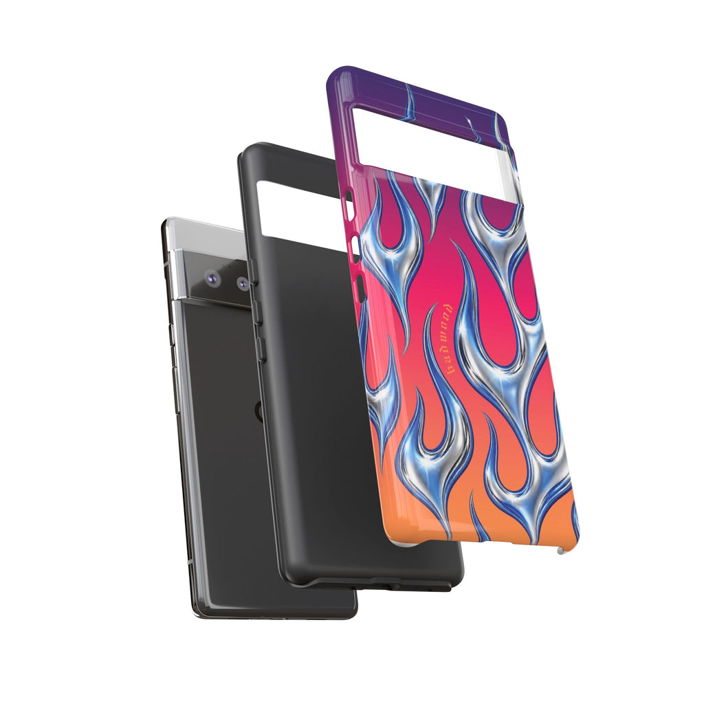 "CHROME FLAME" - Tough Case