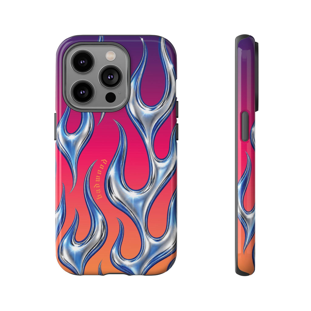 "CHROME FLAME" - Tough Case