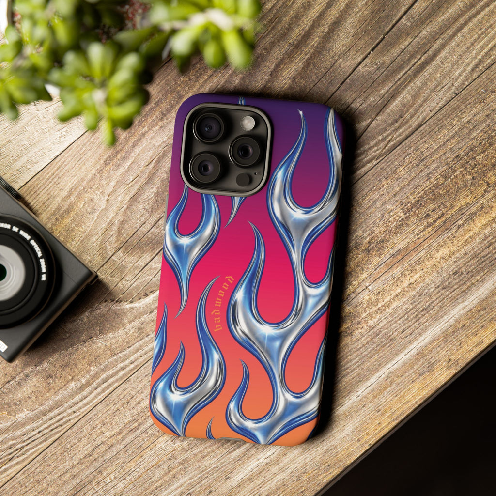 "CHROME FLAME" - Tough Case