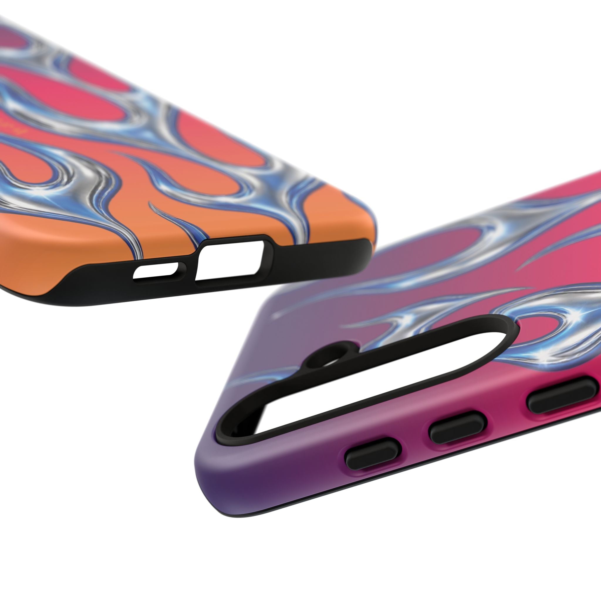 "CHROME FLAME" - Tough Case