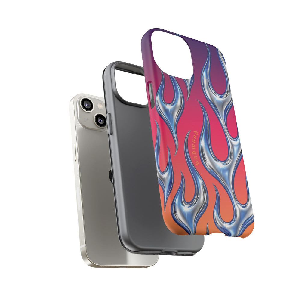 "CHROME FLAME" - Tough Case