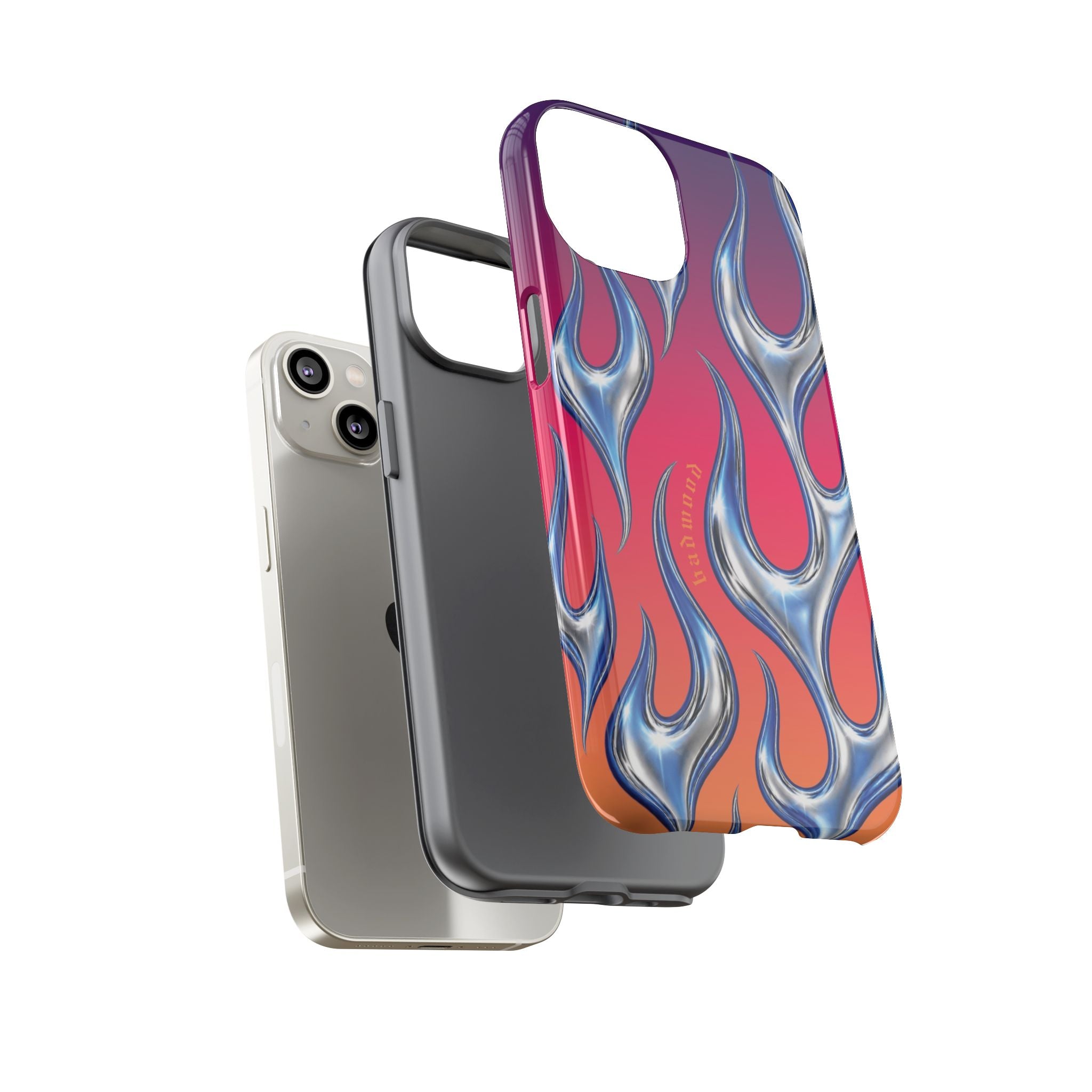 "CHROME FLAME" - Tough Case