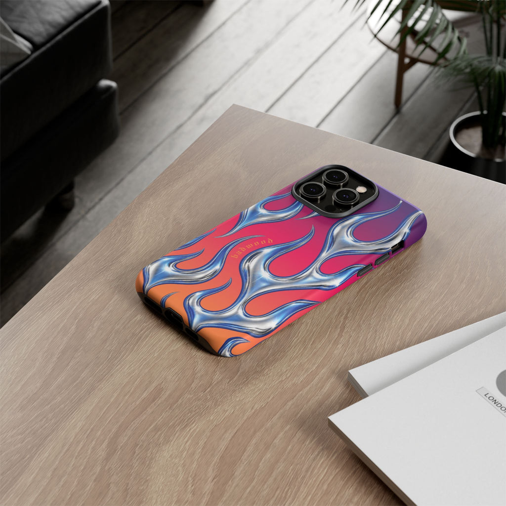 "CHROME FLAME" - Tough Case