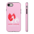 "HARD TO BREAK" Tough Case in PINK