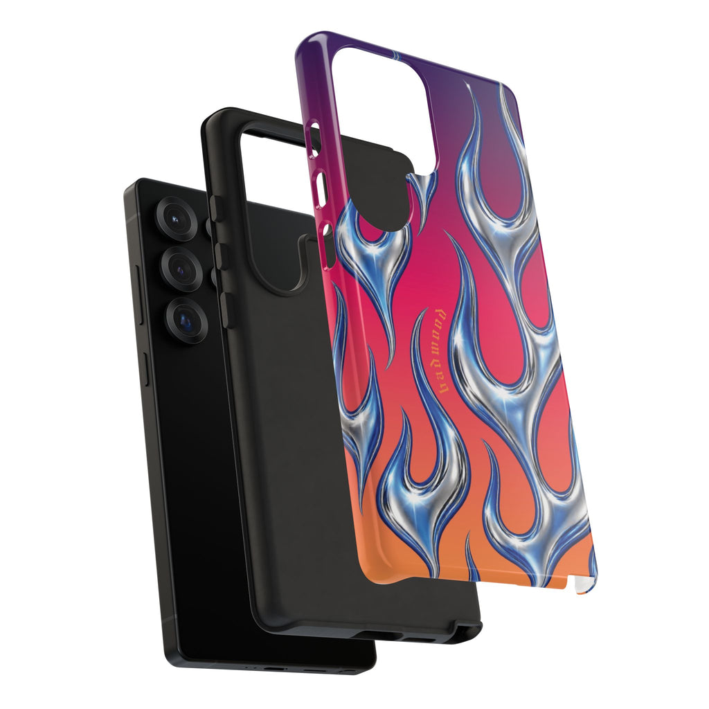 "CHROME FLAME" - Tough Case