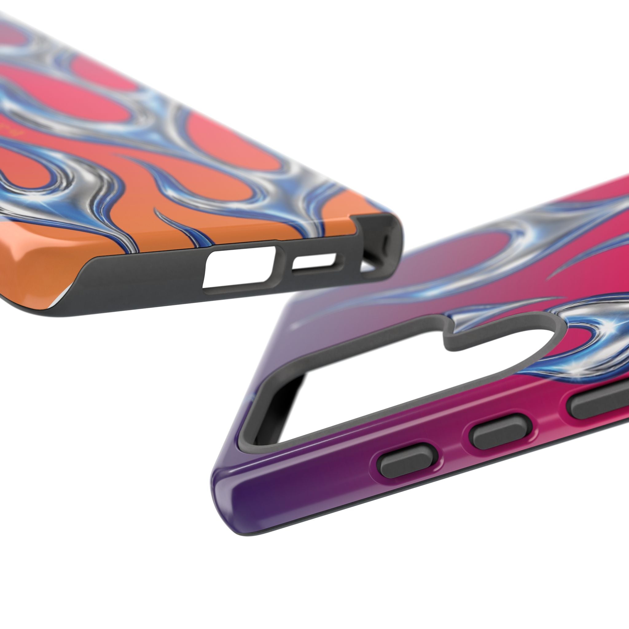 "CHROME FLAME" - Tough Case