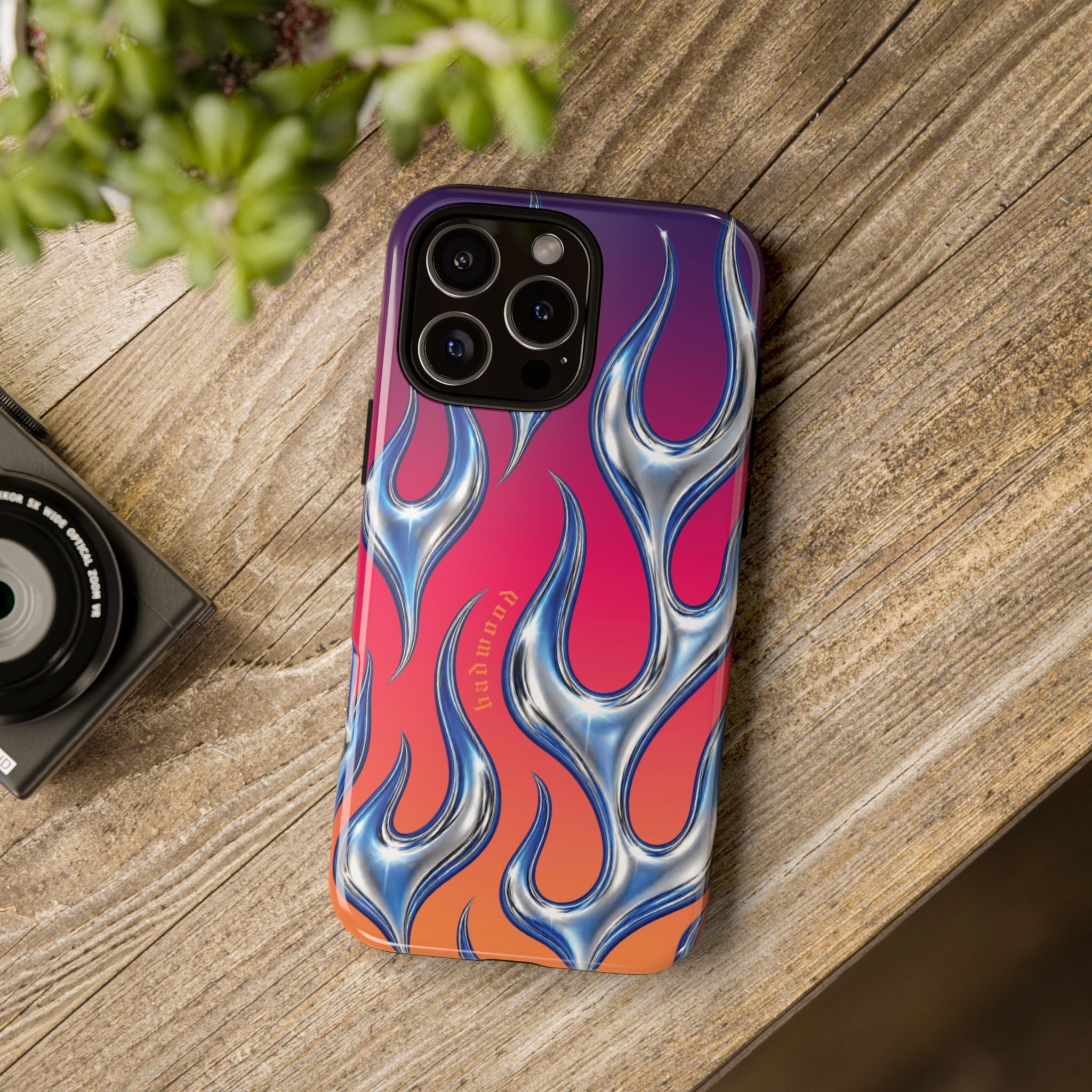 "CHROME FLAME" - Tough Case