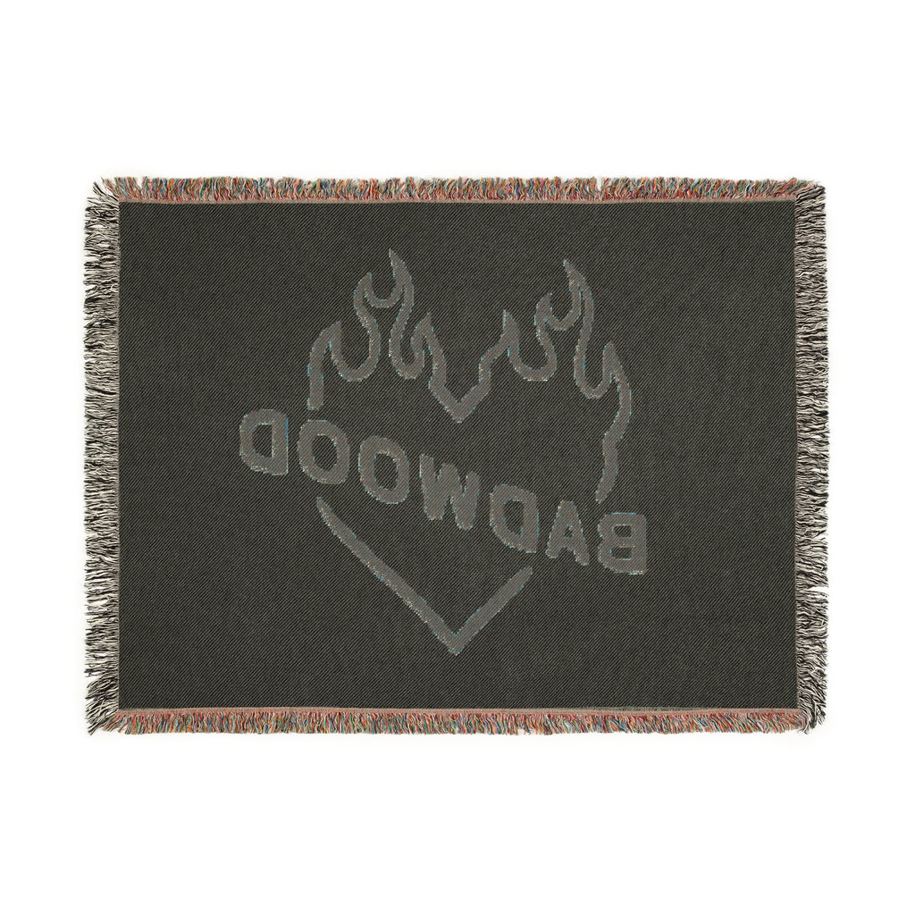 "FLAMES" Woven Blanket