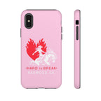 "HARD TO BREAK" Tough Case in PINK