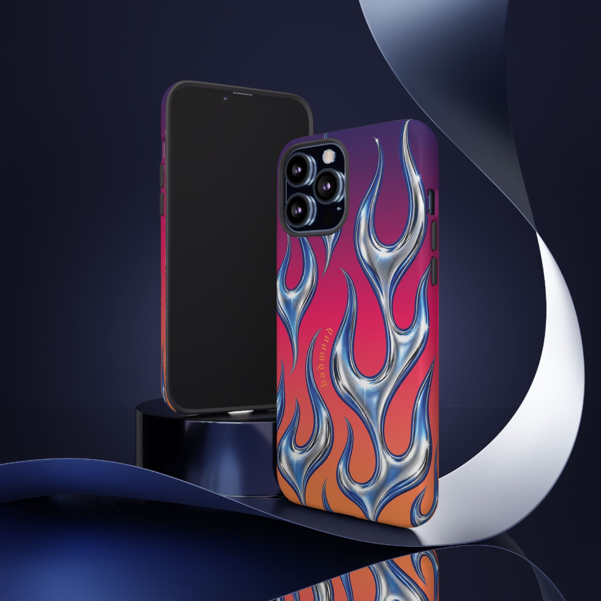 "CHROME FLAME" - Tough Case