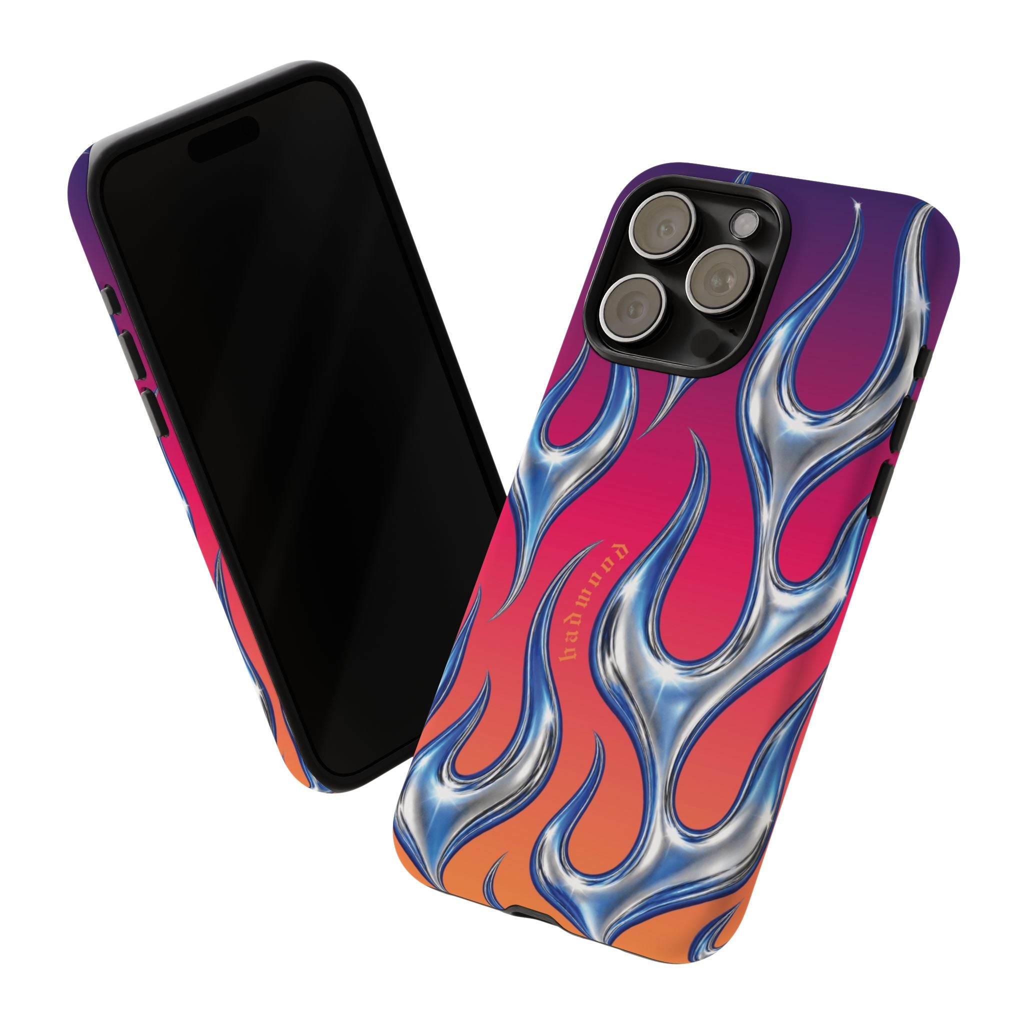 "CHROME FLAME" - Tough Case