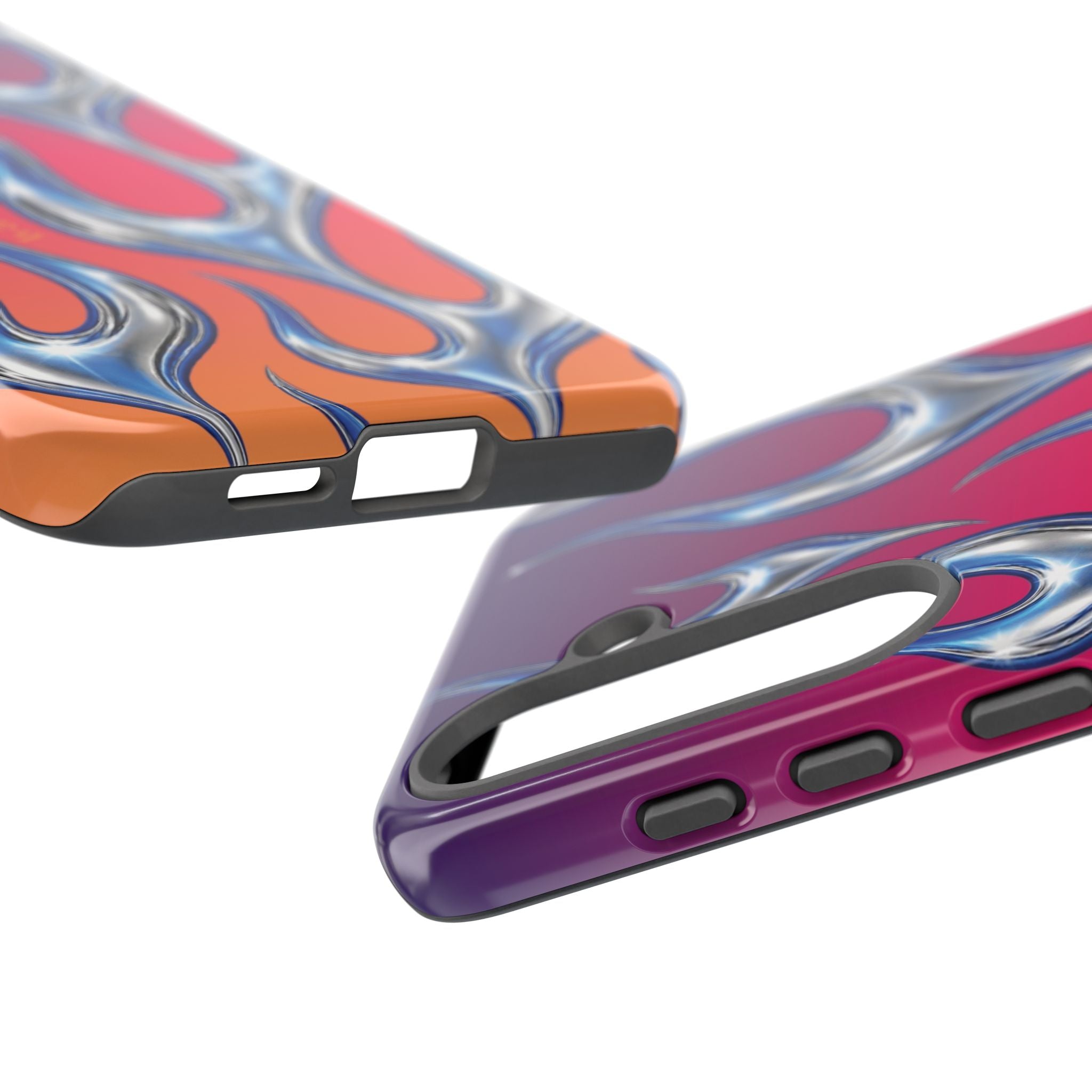 "CHROME FLAME" - Tough Case