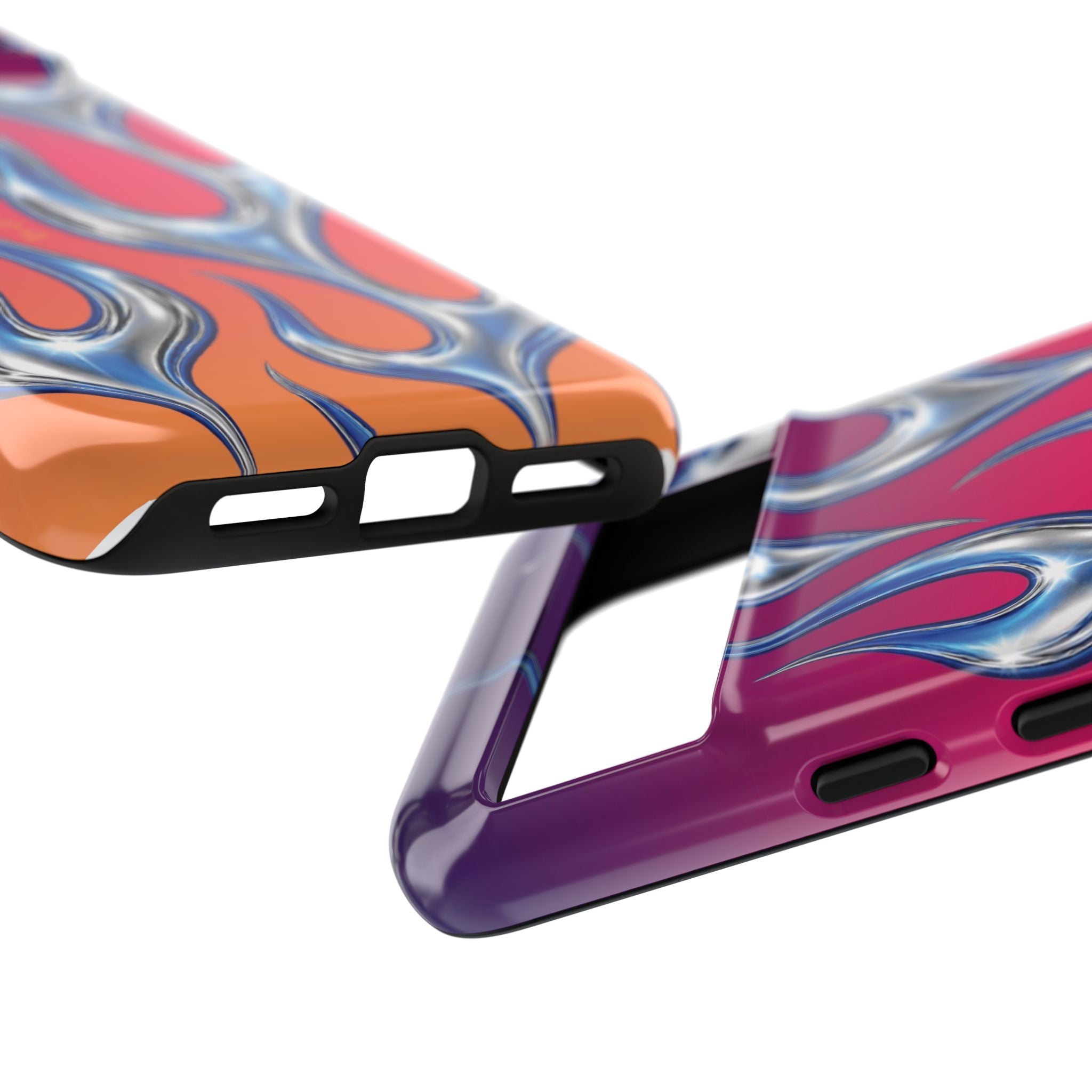 "CHROME FLAME" - Tough Case
