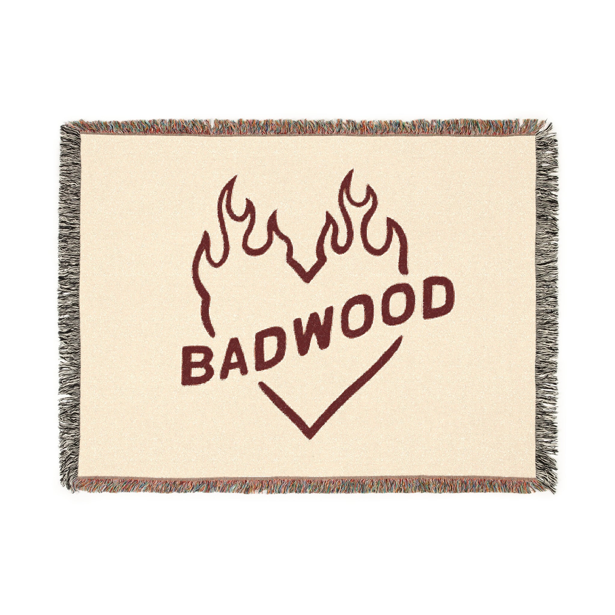 "FLAMES" Woven Blanket