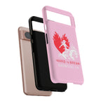 "HARD TO BREAK" Tough Case in PINK