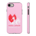 "HARD TO BREAK" Tough Case in PINK