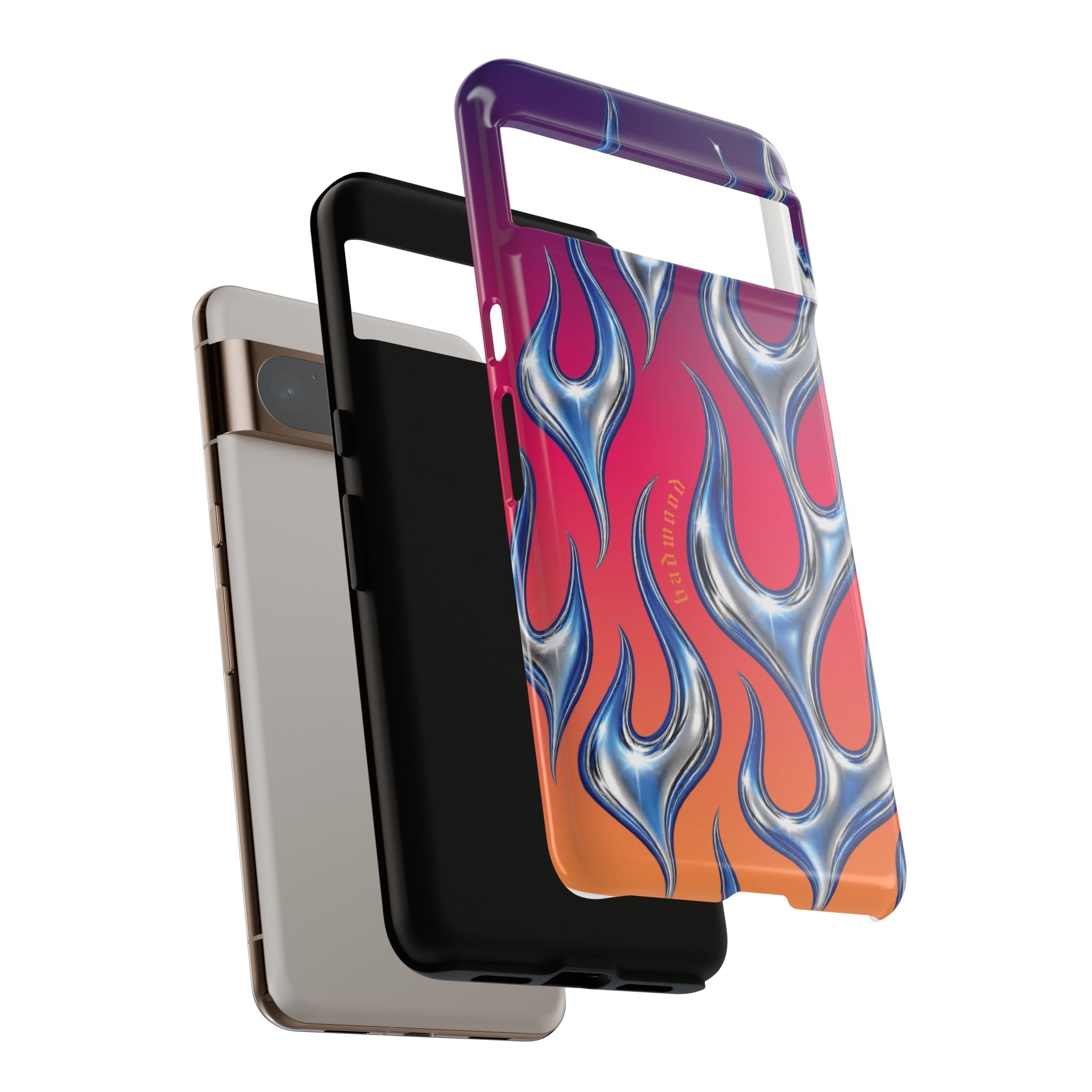 "CHROME FLAME" - Tough Case