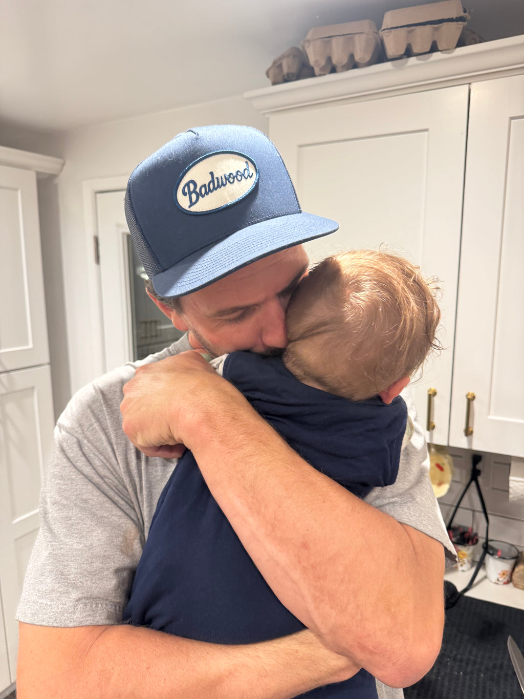 "MECHANIC" Classic Trucker in NAVY