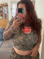 "SWEETHEART" Crop Top