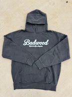 O.G. SCRIPT HOODIE in PIGMENT BLACK