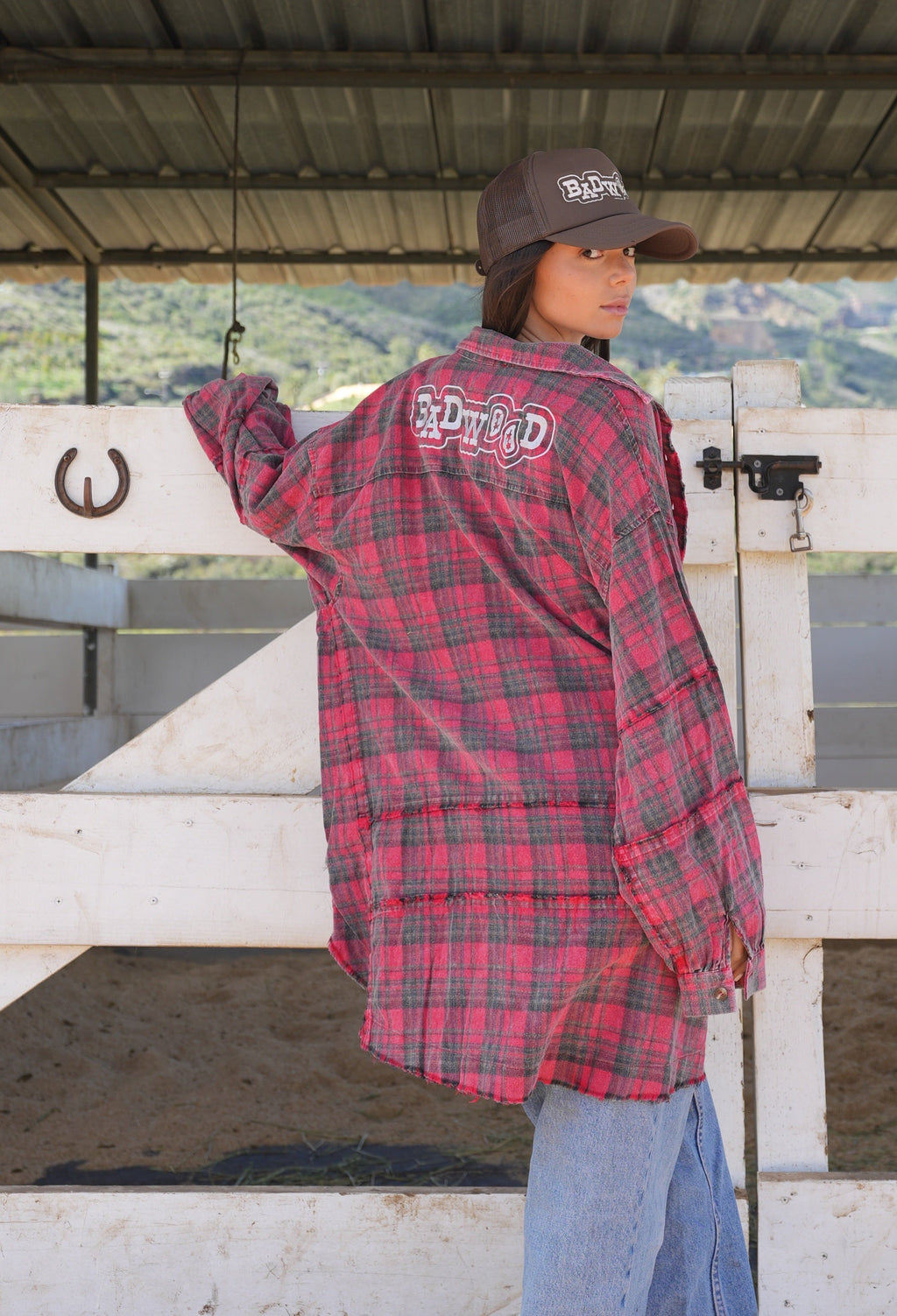 "PAISLEY" EMBROIDERED FLANNEL