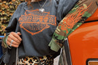 "MOTOR JUNKIES" Layered Long Sleeve