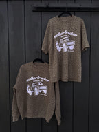 "MOTHERTRUCKER" Unisex Tee in VINTAGE LEOPARD