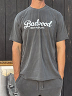 O.G. SCRIPT TEE in PIGMENT BLACK