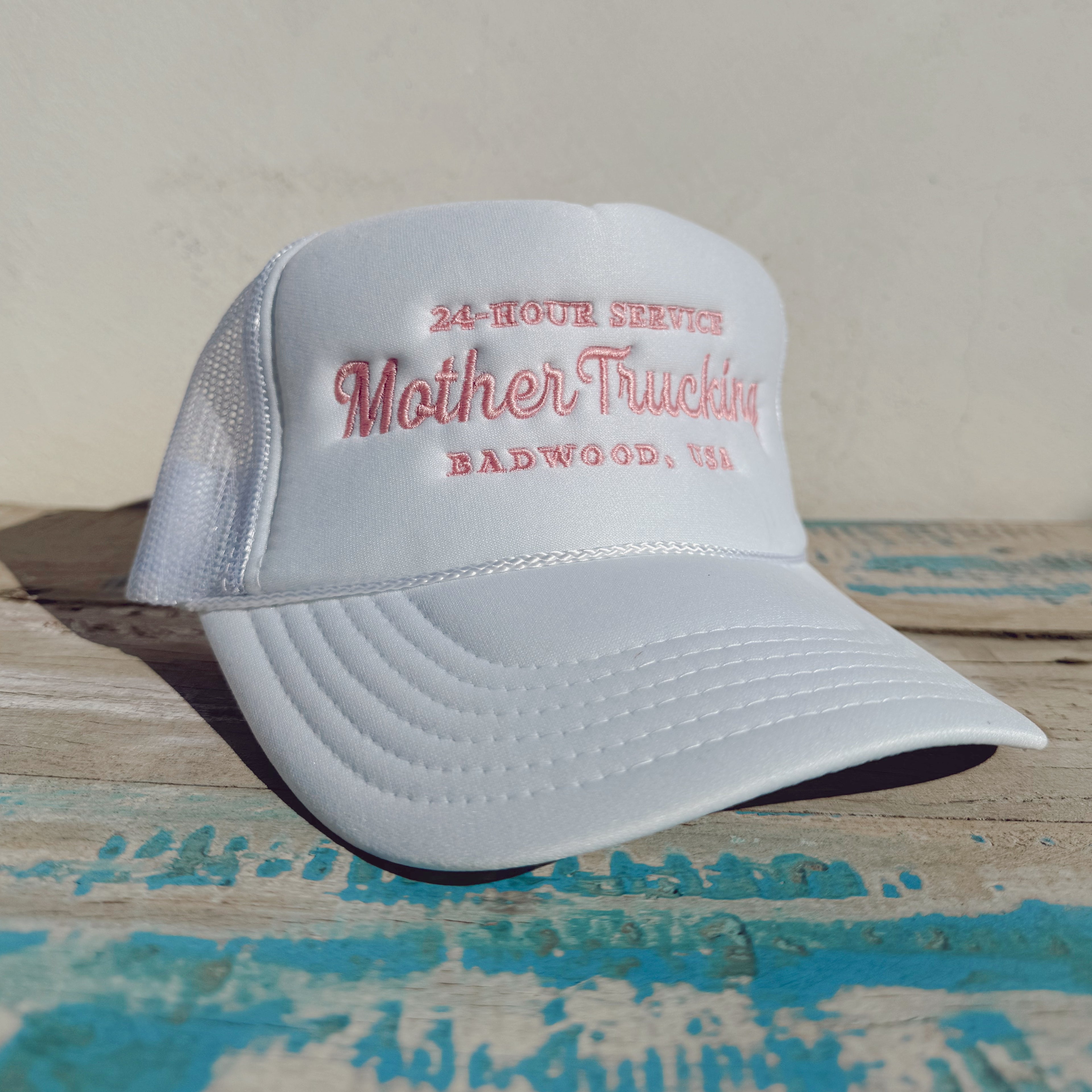 "MOTHERTRUCKING" TRUCKER HAT in BABYMAMA