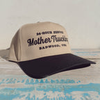 "MOTHERTRUCKING" 2-TONE CAP in KHAKI/BLACK