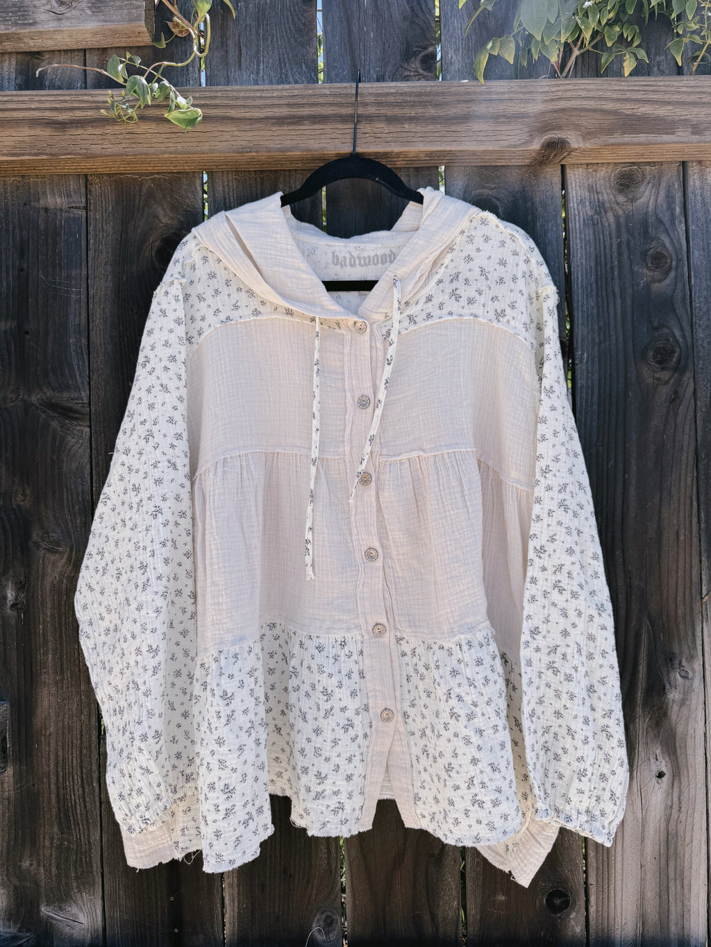 "MOTHERTRUCKING" FLORAL JACKET