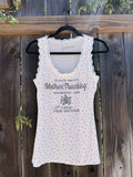 "MOTHERTRUCKING" Tank in FLORAL LACE