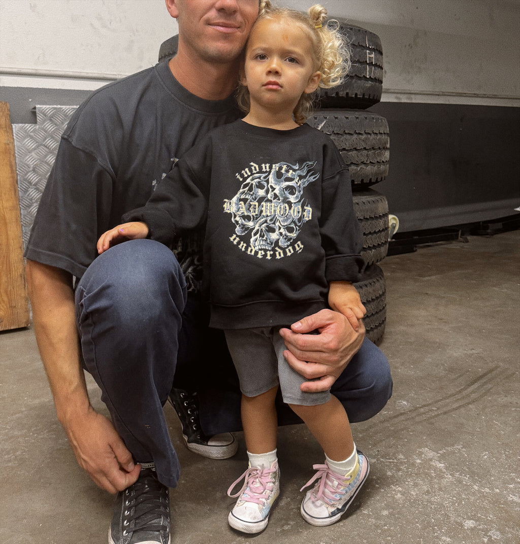 "INDUSTRY UNDERDOG" KIDS CREWNECK