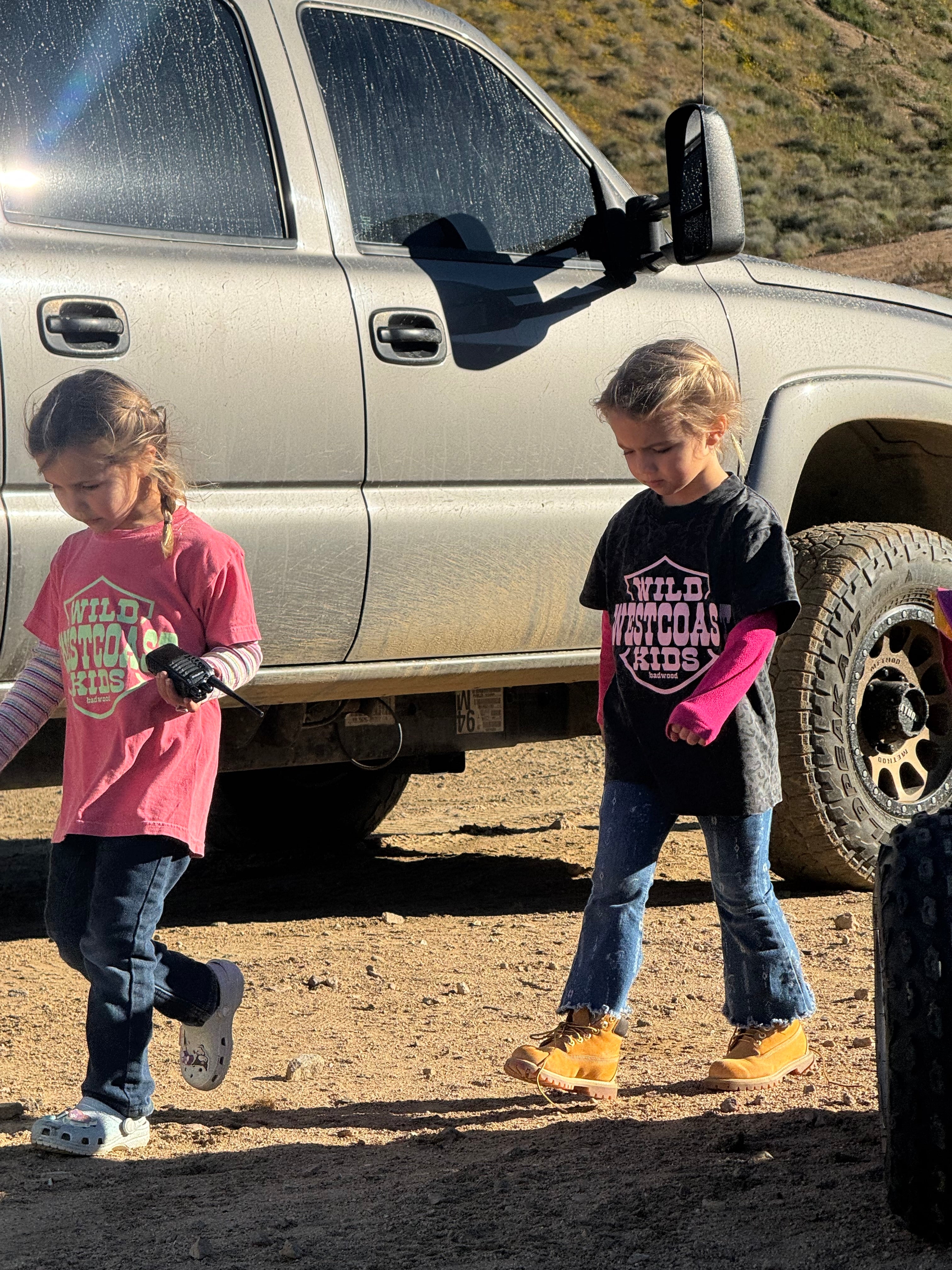 "WILD WEST COAST KIDS" Kids' Tee in WATERMELON