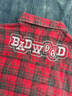 "PAISLEY" EMBROIDERED FLANNEL