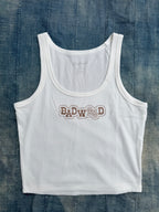 "PAISLEY" TANK in BONE