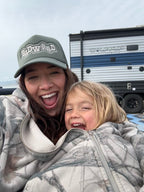 "PAISLEY" TRUCKER HAT in ARMY