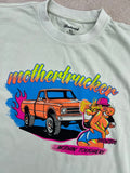 "MOTHERTRUCKER" Heavyweight Tee in MINT