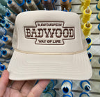 "RAWDAWGIN" Foam Trucker in TAN